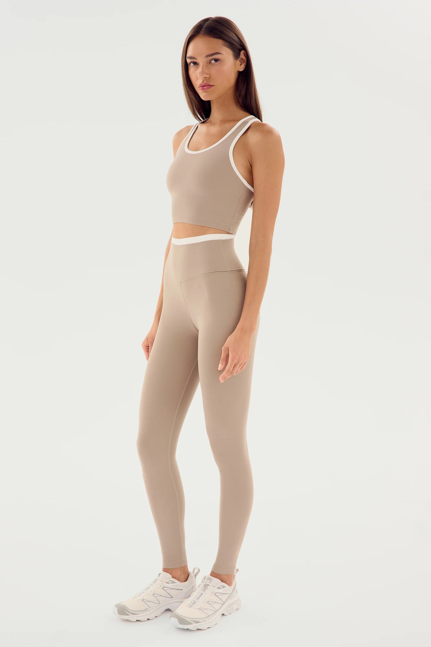 DUAL HIGH WAIST AIRWEIGHT 7/8 NUDE