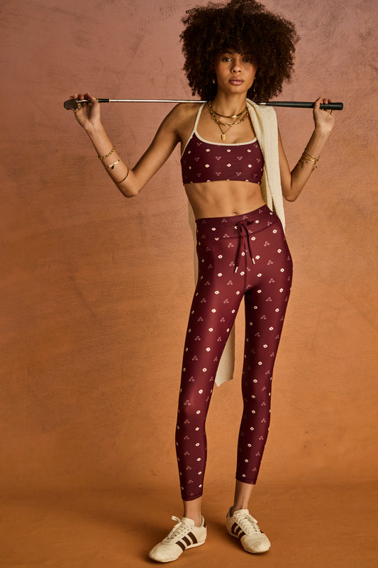 Bandhani Bordeaux Set