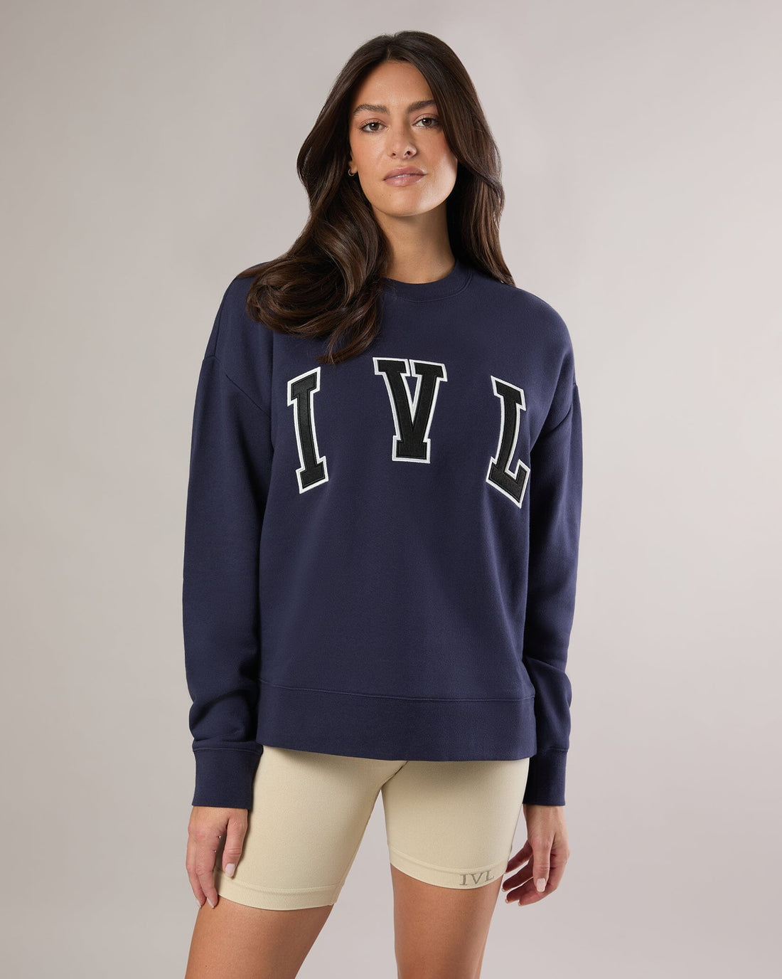 IVL NAVY CREWNECK