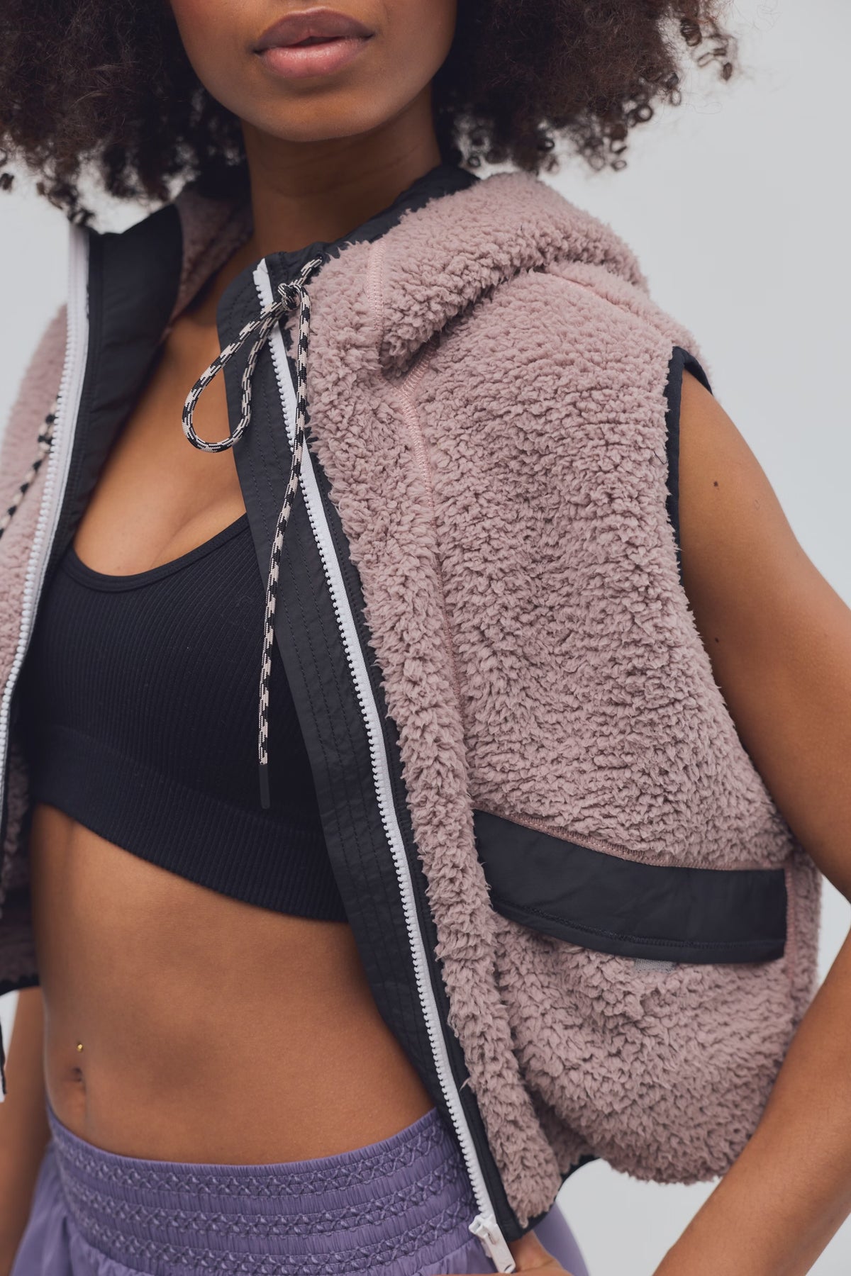 SKY HIGH PLUM VEST