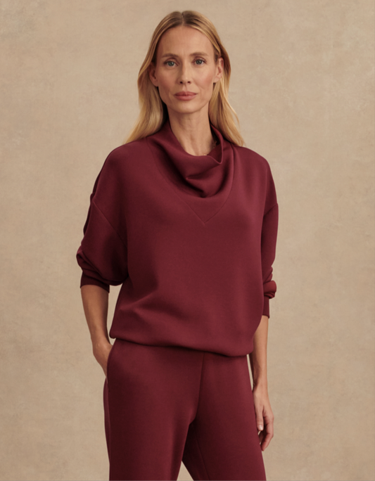 MAROON SWEATER