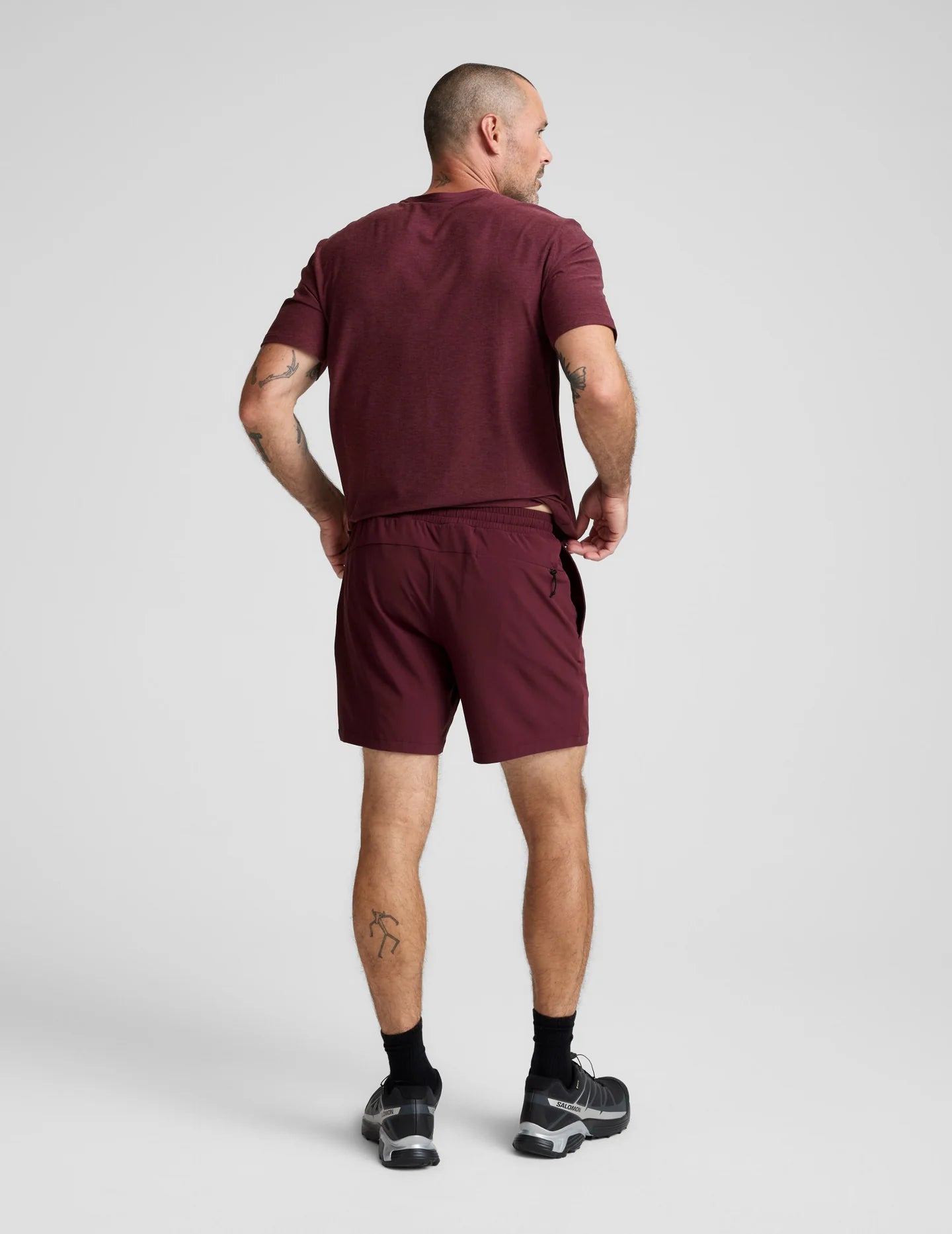 THE MAGENTA MEN SHORTS