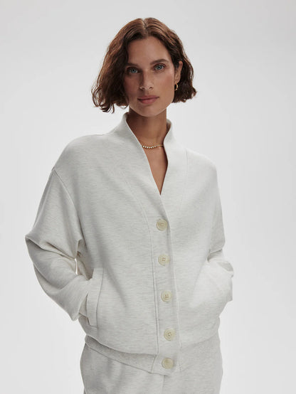 BUTTON SWEAT
