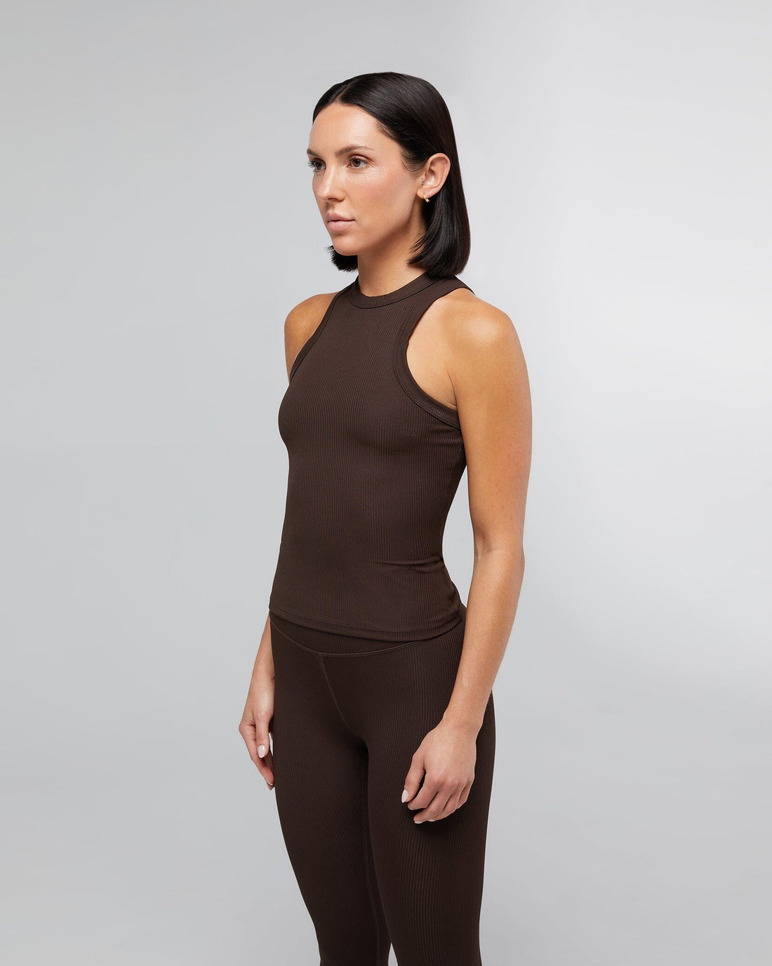 RIBBED BROWN TANK