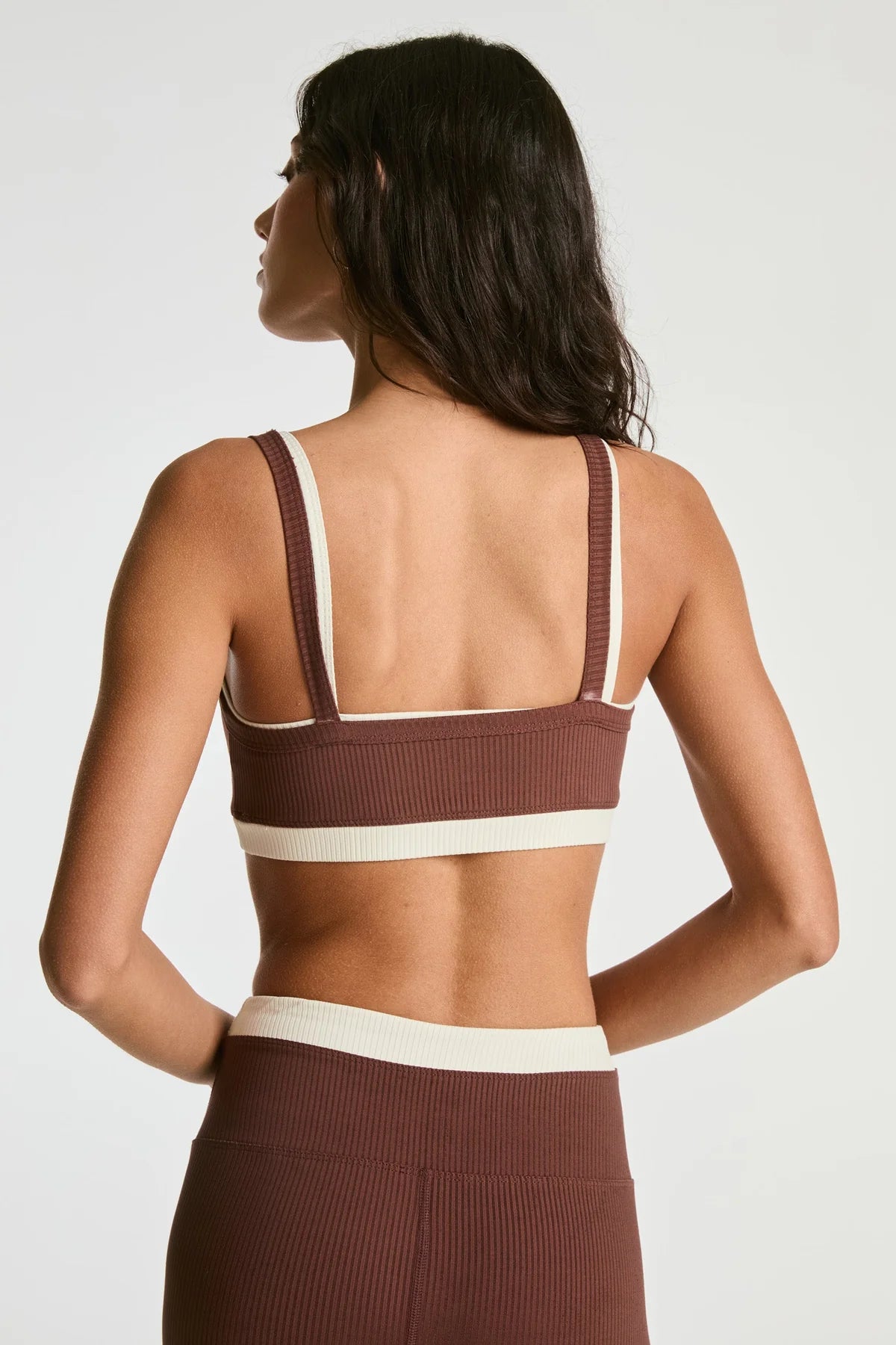 RIBBED MOCCA SET