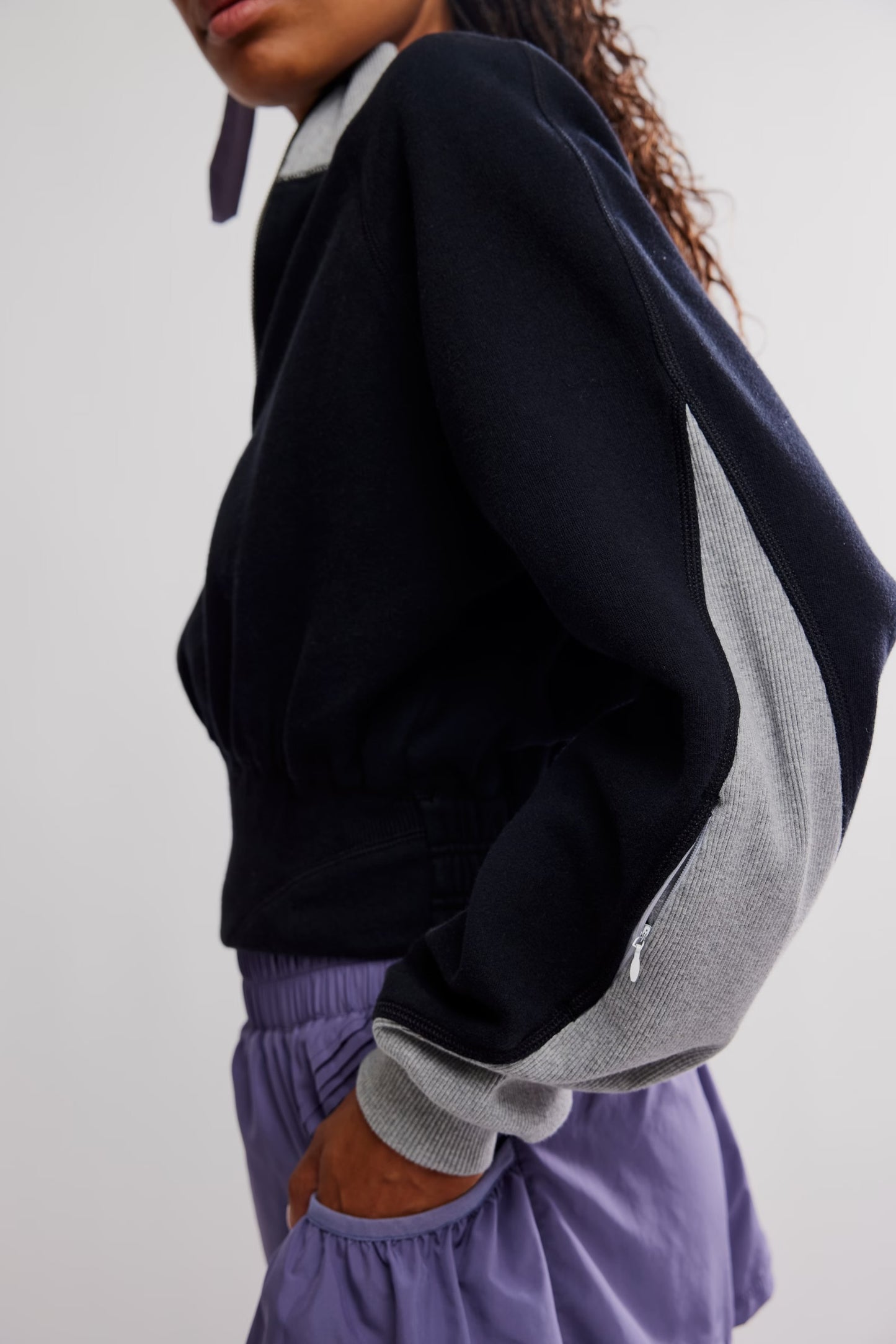 Black Sports Sweater