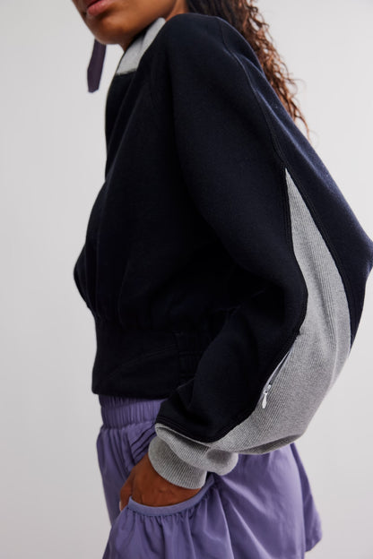 Black Sports Sweater