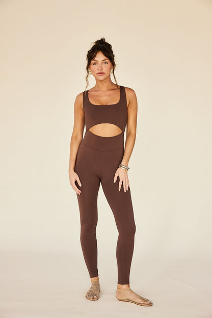 BROWN ONE PIECE