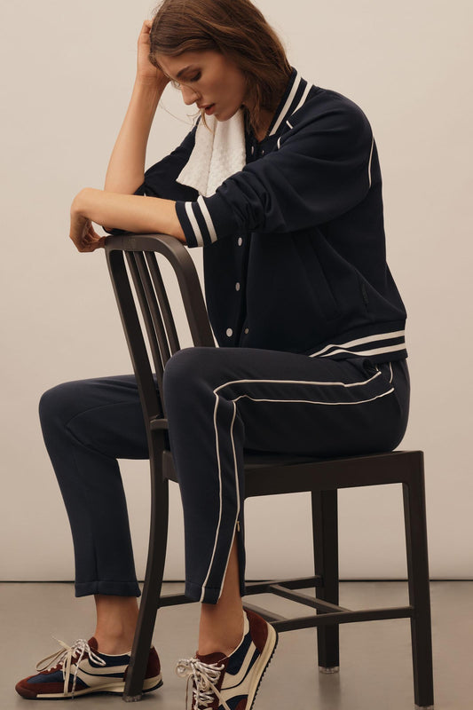 ZIP NAVY PANT
