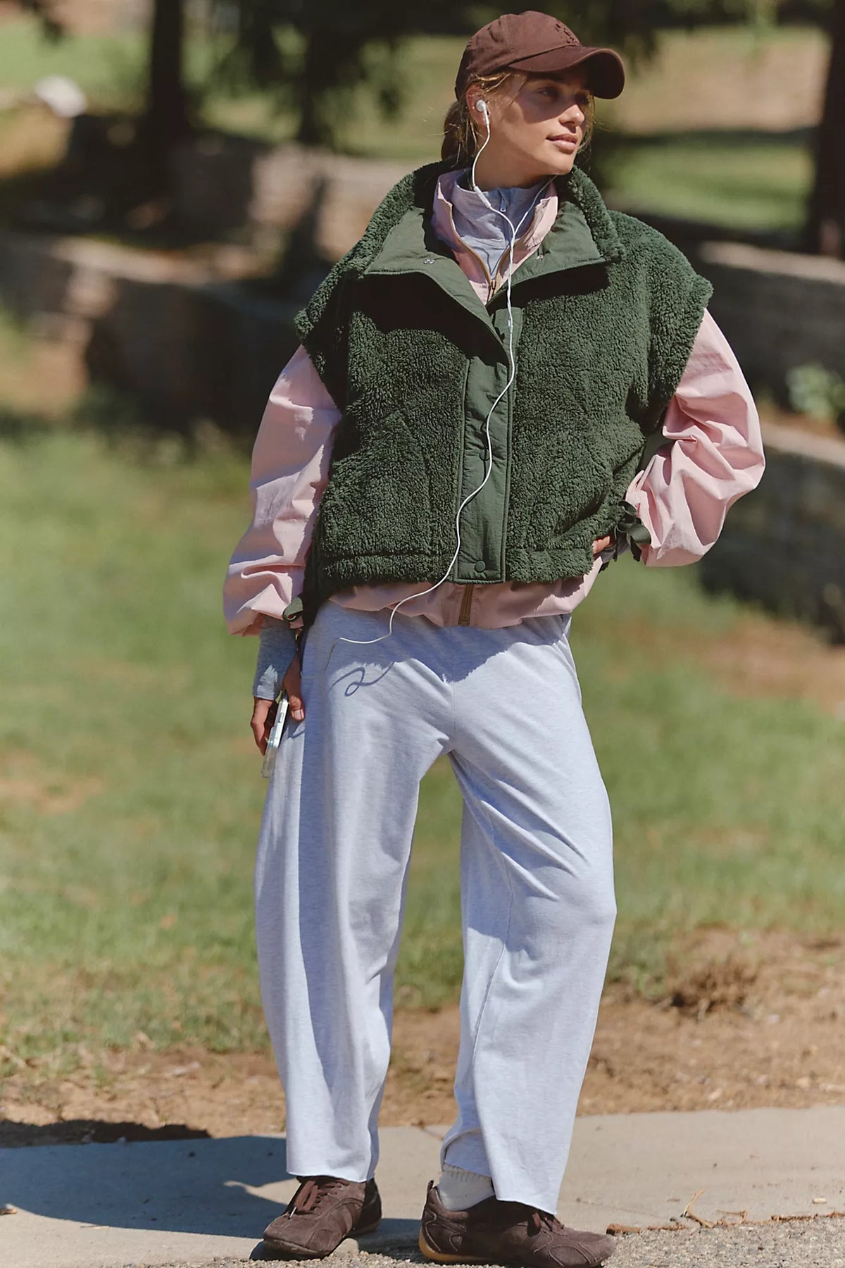 GREEN OLIVE VEST