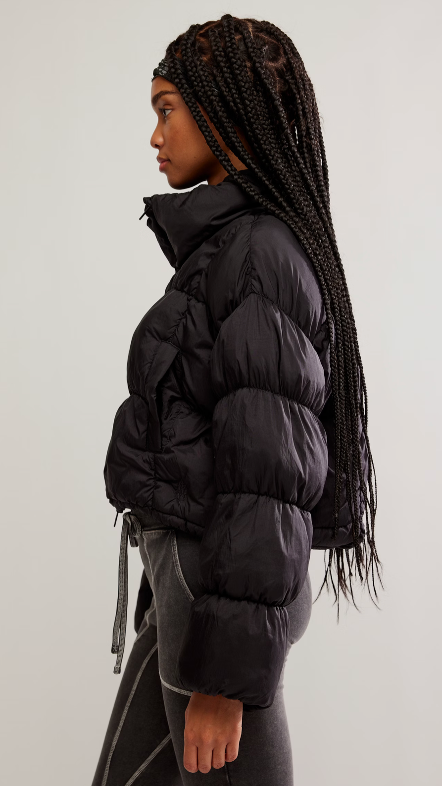 BLACK PUFFER JACKET