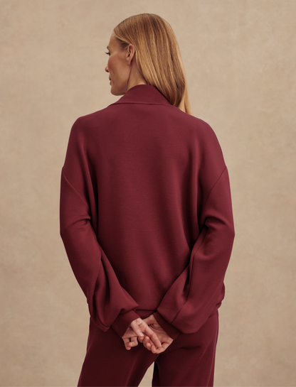 MAROON SWEATER