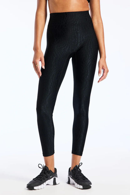 Center Stage Jacquard Legging Black