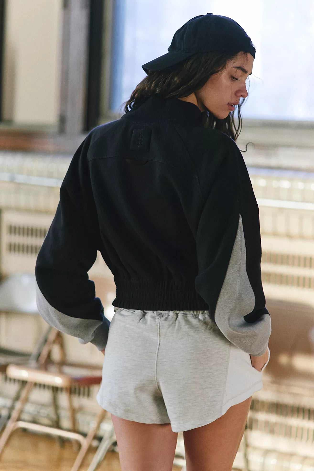 Black Sports Sweater