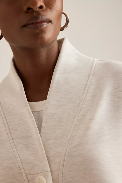 BUTTON SWEAT
