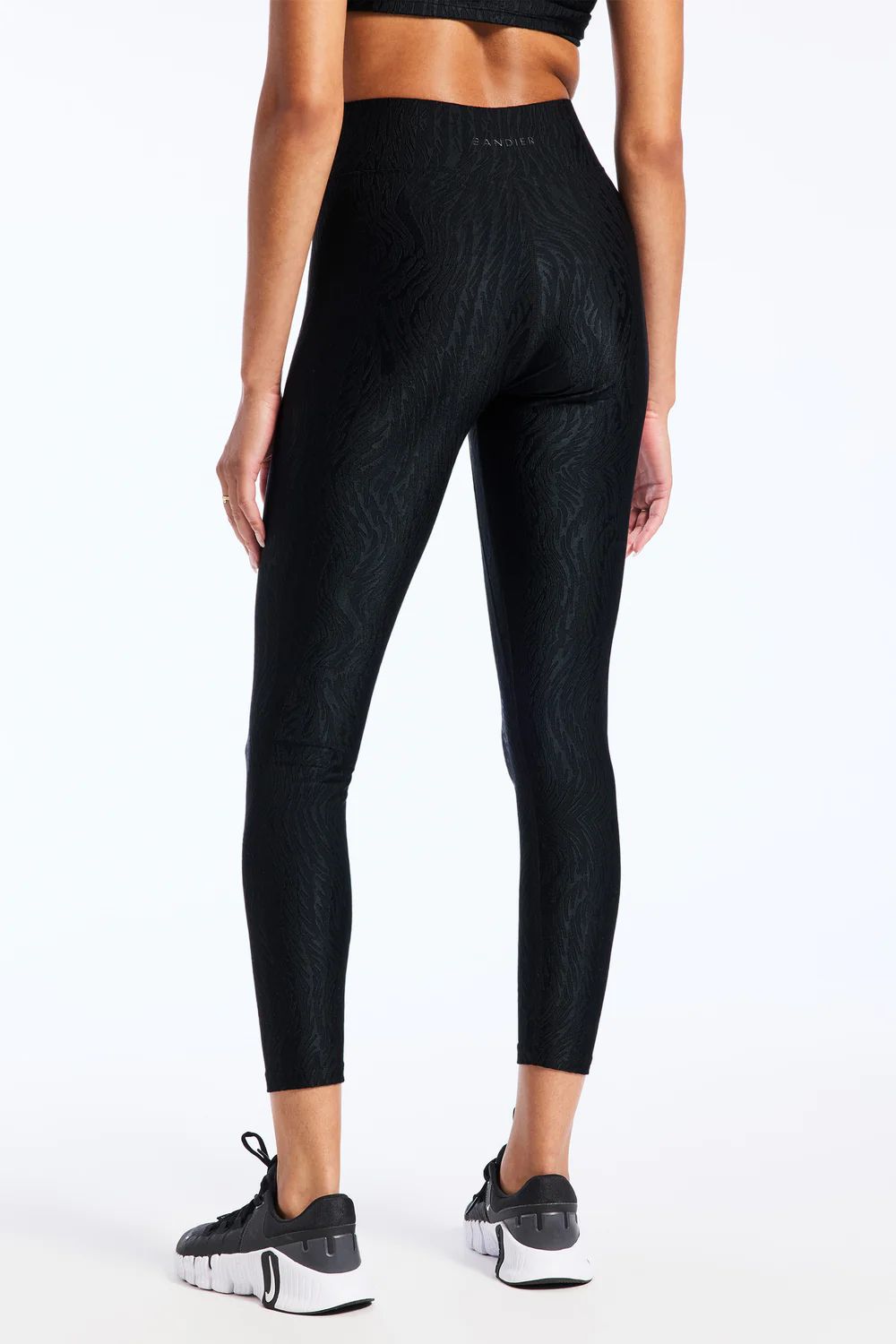 Center Stage Jacquard Legging Black