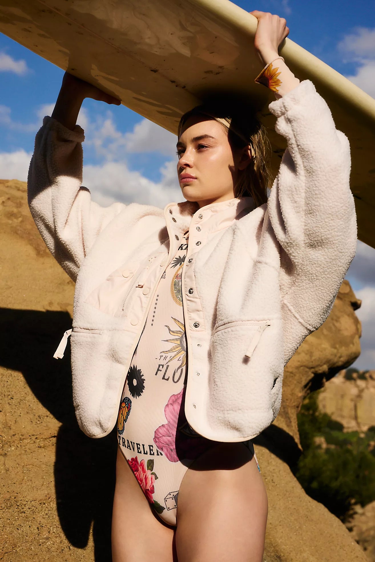 HIT THE SLOPES JACKET NUDE