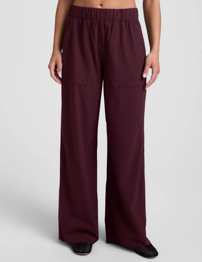 THE PLAIN BURGUNDY PANT