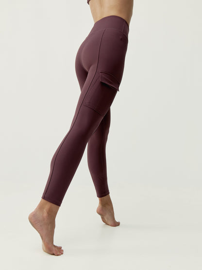 Cargo Dark Cherry Legging