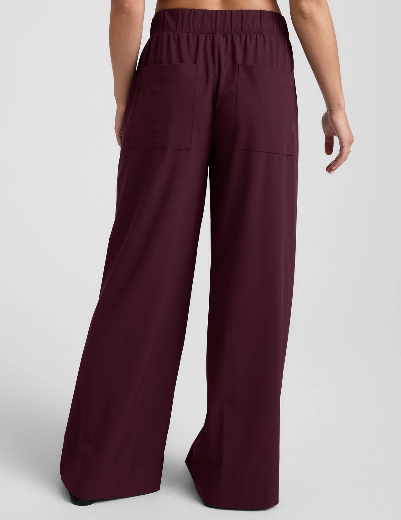 THE PLAIN BURGUNDY PANT