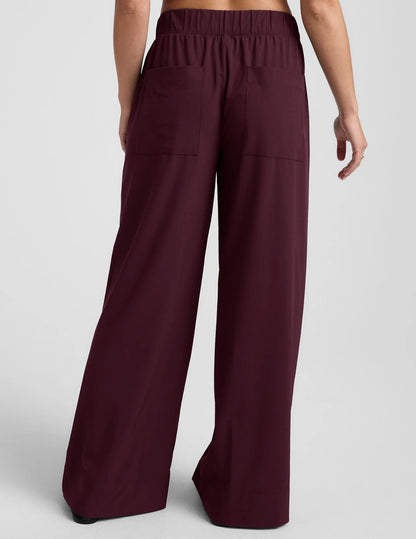 THE PLAIN BURGUNDY PANT