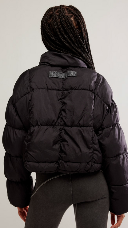BLACK PUFFER JACKET