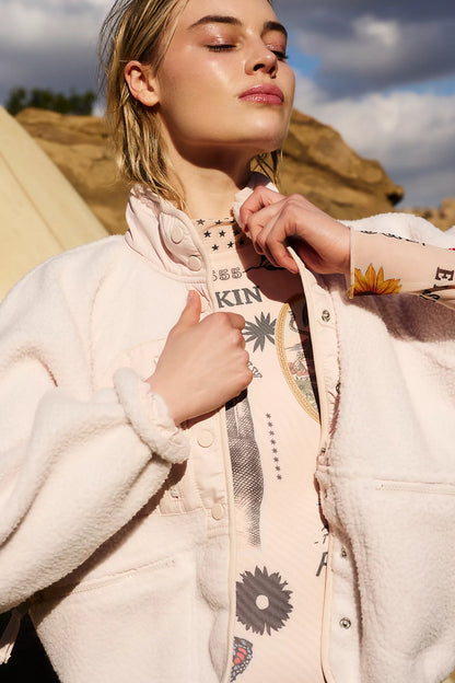 HIT THE SLOPES JACKET NUDE