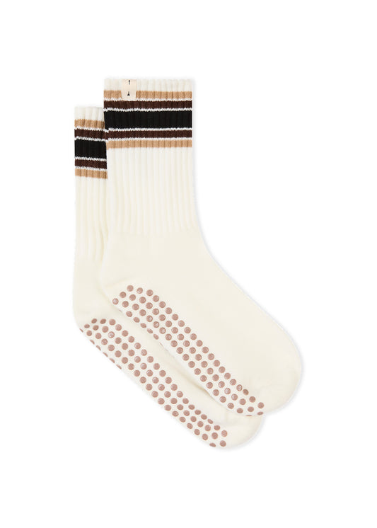 STRIPED GRIP SOCKS