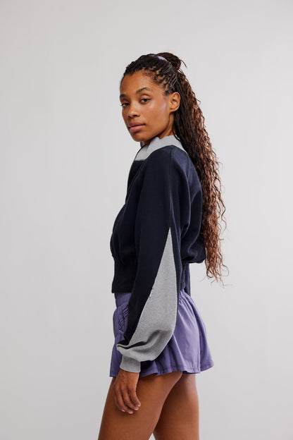 Black Sports Sweater