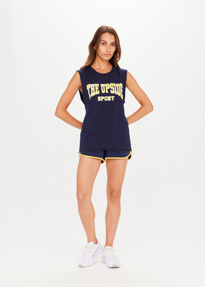 IVY LEAGUE MUSCLE TANK NAVY