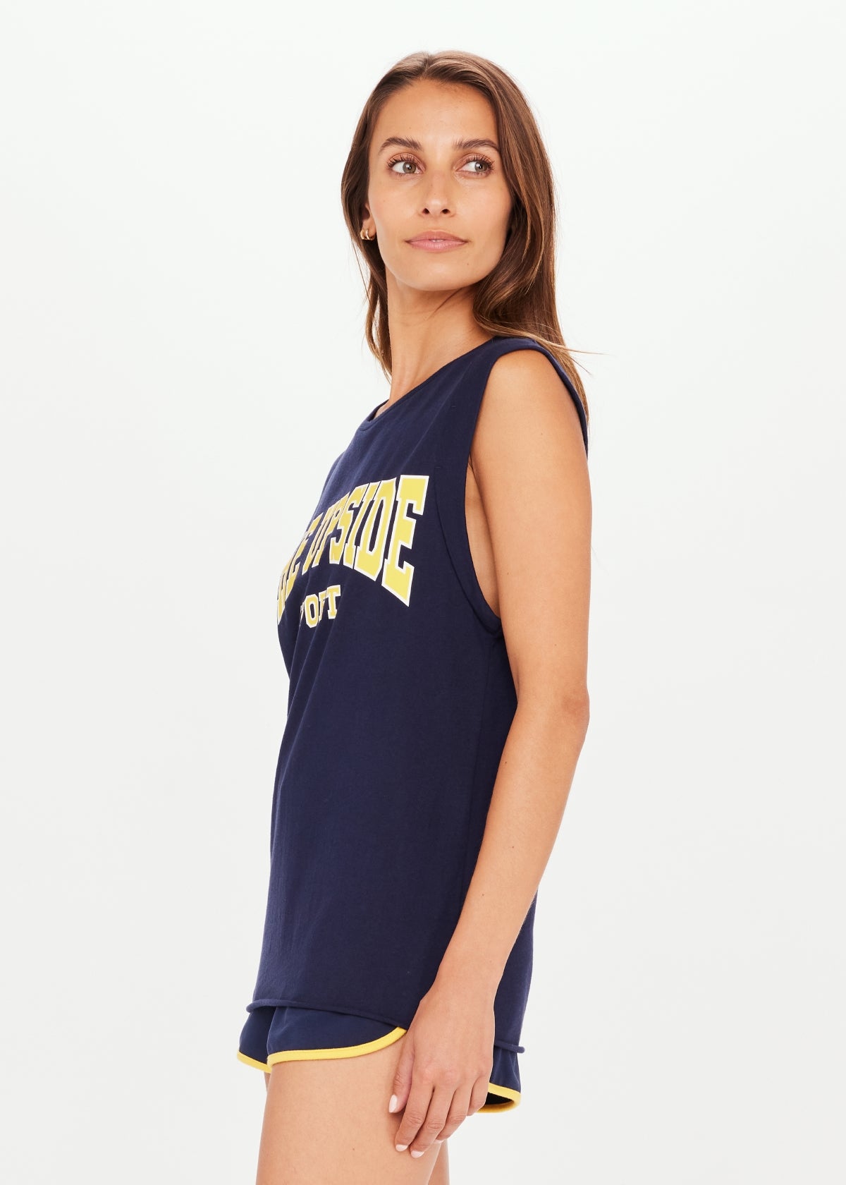 IVY LEAGUE MUSCLE TANK NAVY