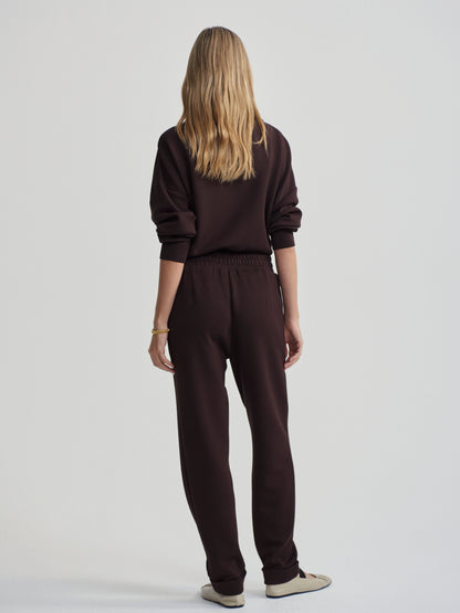 THE ROLLED CUFF PANT COFFEE BEAN