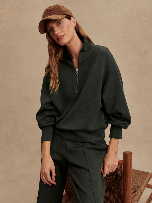 DAVIDSON OLIVE SWEAT