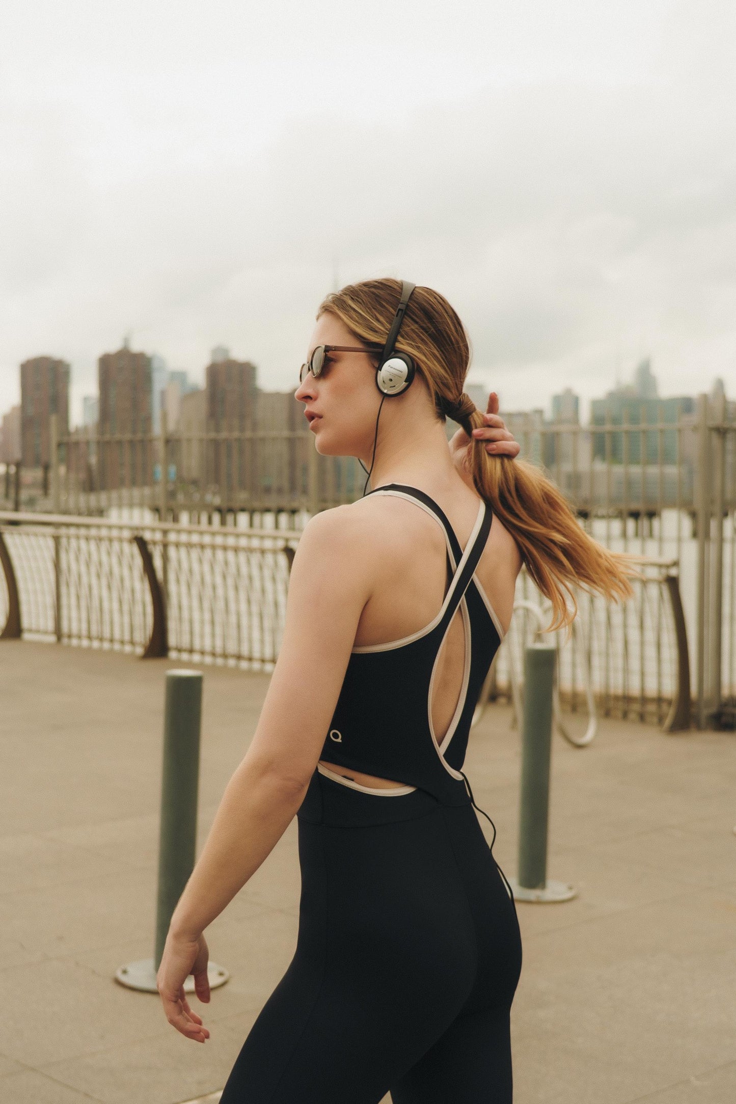 BLACK RITMO JUMPSUIT